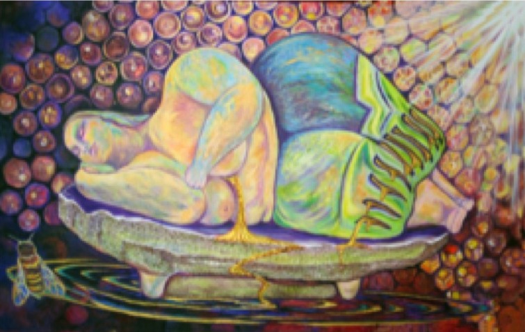 Sleeping Goddess by Toby Evans