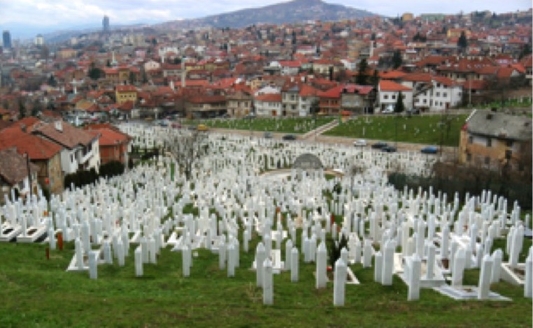 Bosnia grave yard
