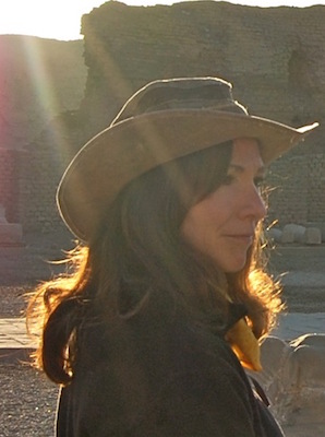 Jonette profile in hat copy
