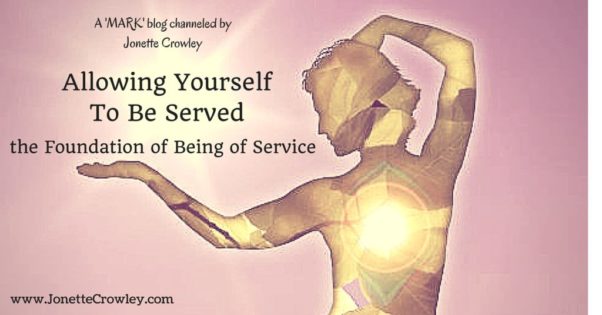 Allowing Yourself to be served