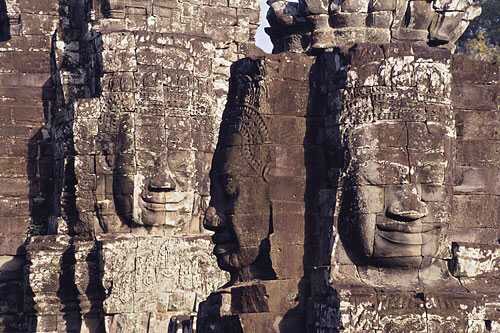 Stone Heads Angor Wat