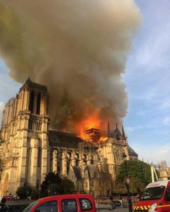 Notre Dame Fire by Quentin Cmz